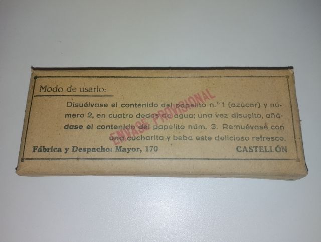 LOTE MUY VINTAGE AZAFRÁN Y SODA