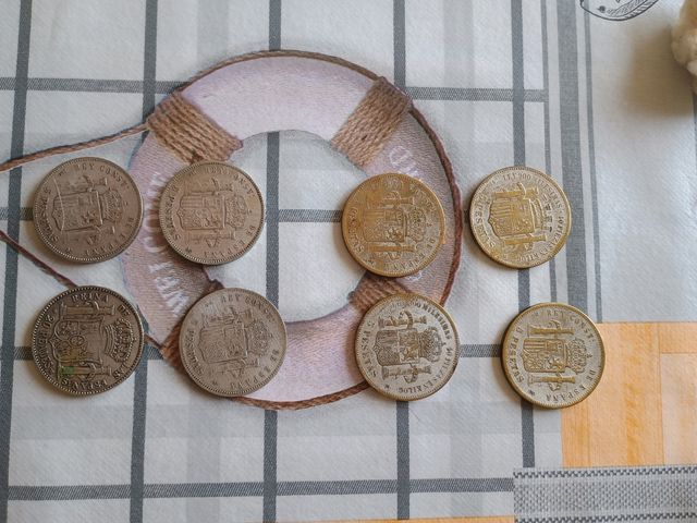 Monedas antiguas 