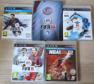 ¡Oferta por lote! PS3 - Lote juegos deportivos