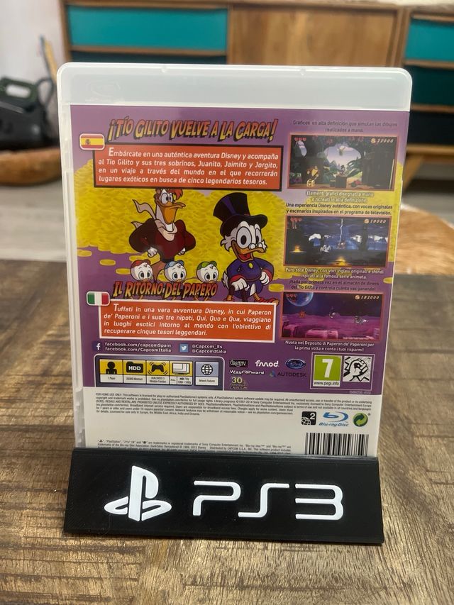 Ducktales duck tales ps3 completo pal esp