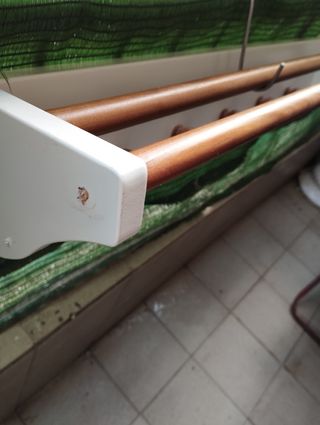 Perchero toallero IKEA