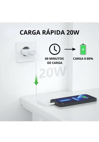 Cargador iphone nuevo
