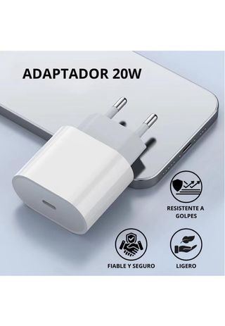 Cargador iphone nuevo