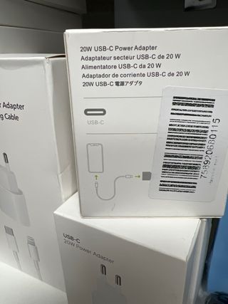 Cargador iphone nuevo