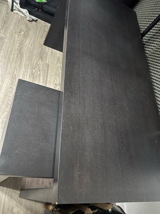 Escritorio IKEA negro