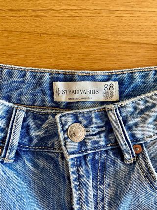 Shorts yeans donna Stradivarius taglia38