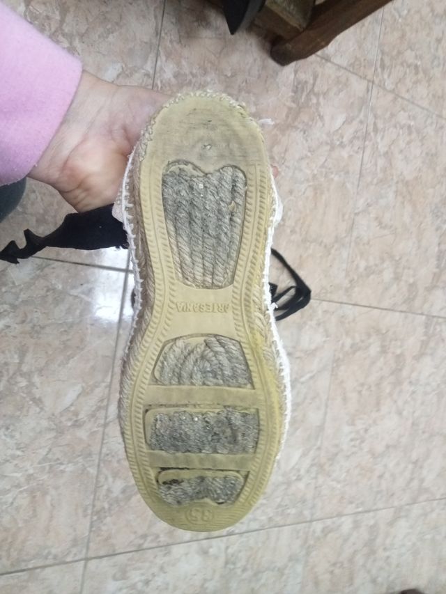 Zapatillas esparto san isidro número 35