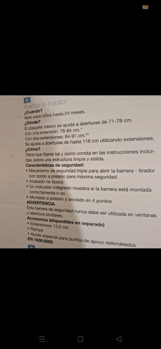 Barrera de seguridad