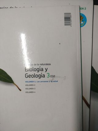 Libro biología y geología 3 ESO SANTILLA