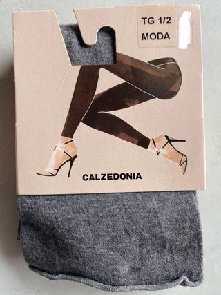 Pantacollant grigio tg I Calzedonia
