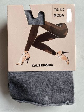 Pantacollant grigio tg I Calzedonia