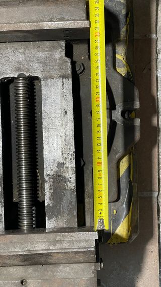 Mordaza súper grande para taladro o fresadora