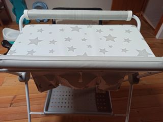 Bañera cambiador bebés