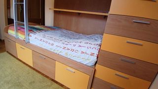 Cama litera tipo tren