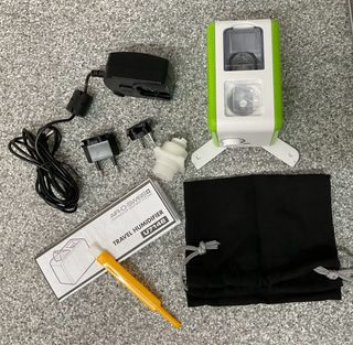 Humidificador compacto de viaje nuevo color verde