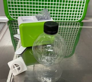 Humidificador compacto de viaje nuevo color verde