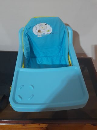 Trona portátil. Silla