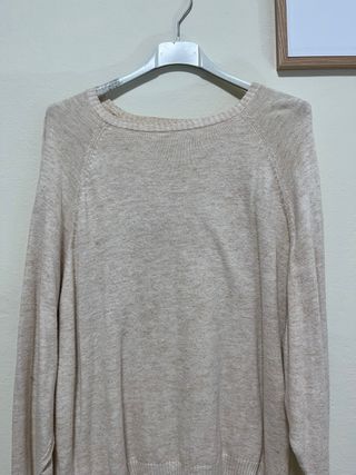 Jersey de Mango color crema