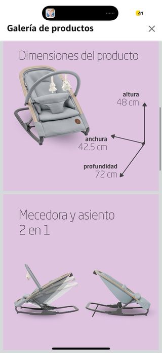 Hamaca balancin