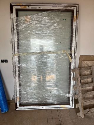 1 Ventana Balconera. PVC y Climalit