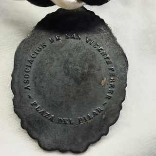 Medalla religiosa Aso. San Vicente Ferrer
