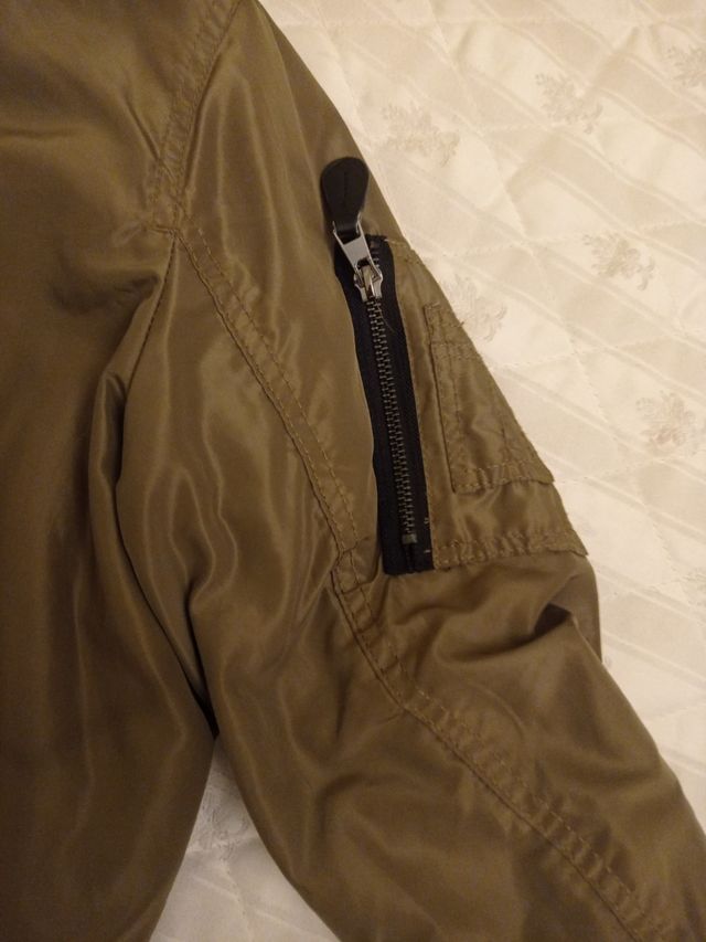 Bomber ragazza Bershka tag M verde