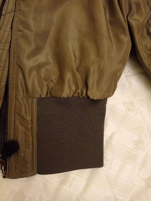 Bomber ragazza Bershka tag M verde