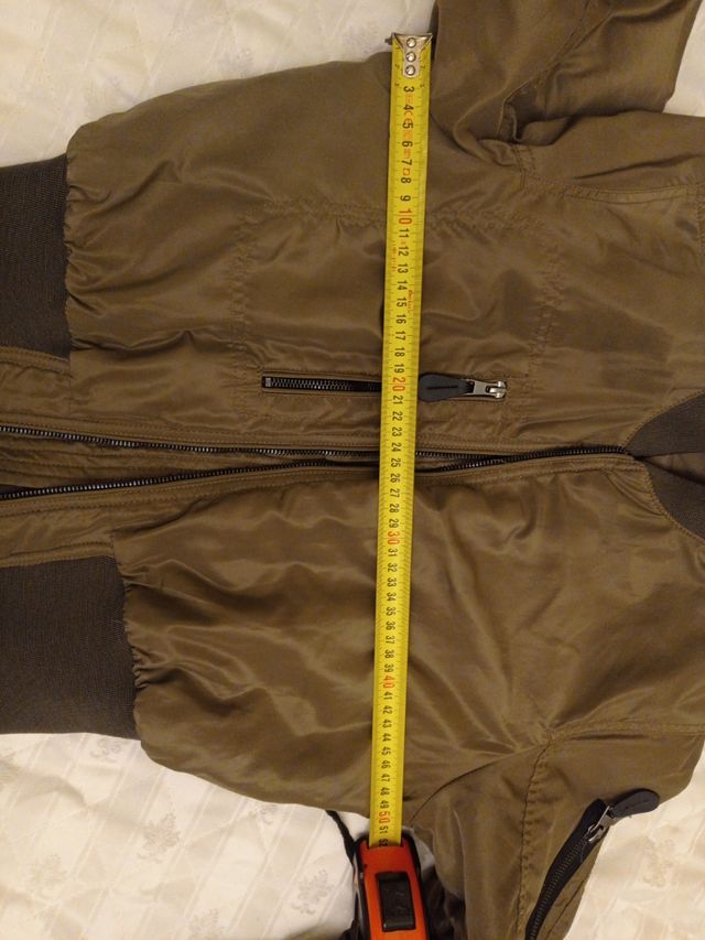 Bomber ragazza Bershka tag M verde