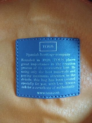 Mochila con ruedas Tous