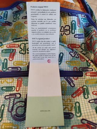 Mochila con ruedas Tous