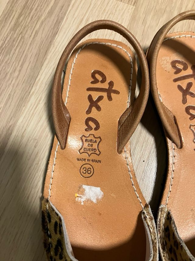 Menorquina piel animal print