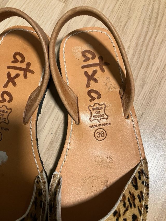 Menorquina piel animal print