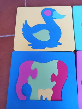Puzzles de gomaespuma