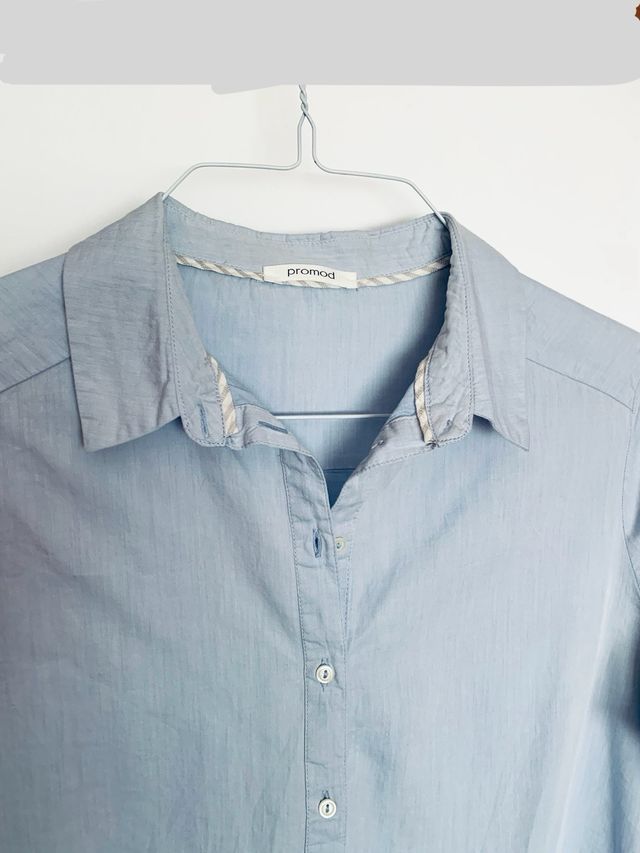 Camisa azul Promod L