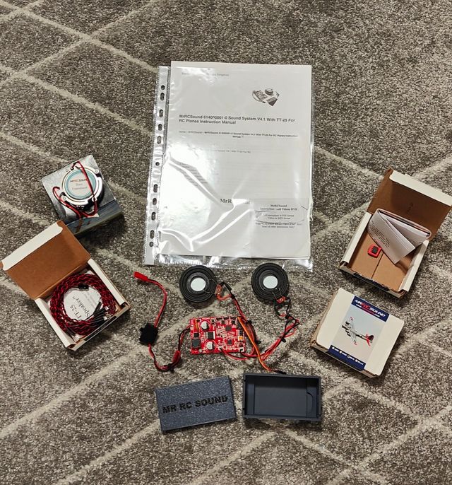 Scheda sonora aeromodelli RC