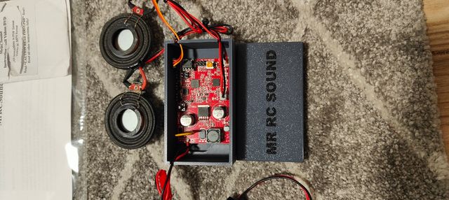 Scheda sonora aeromodelli RC