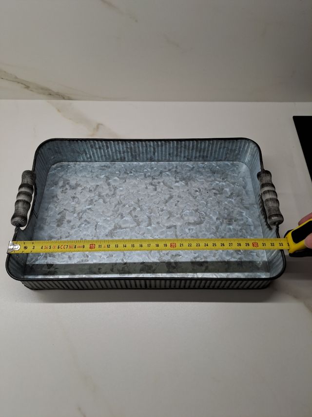 Bandeja metálica