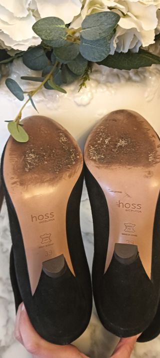 Botines de ante negros Hoss Intropia