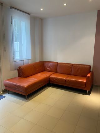 Sofa piel ikea