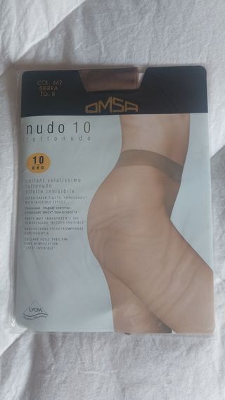 Omsa collant lycra 10 den taglia II