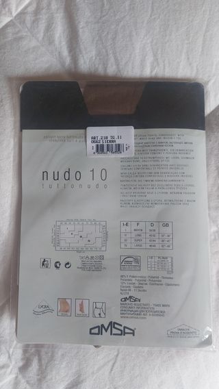 Omsa collant lycra 10 den taglia II