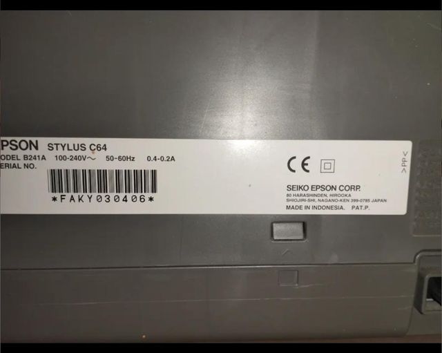 🖨️ Stampante Epson Stylus c64