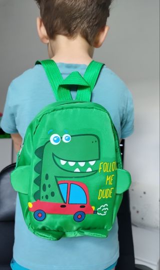 Mini mochila Dinosaurio con bolígrafo