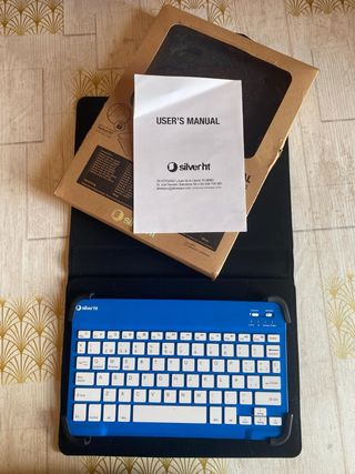 Teclado para tablet con funda