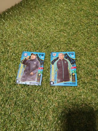 Cartas entrenadores adrenalyn la liga 24 25