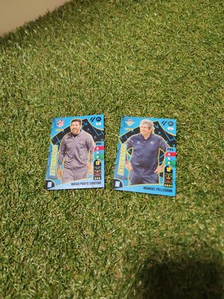 Cartas entrenadores adrenalyn la liga 24 25