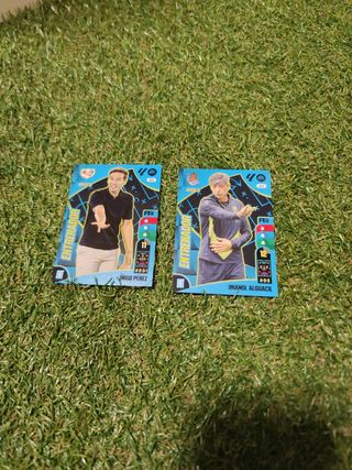 Cartas entrenadores adrenalyn la liga 24 25
