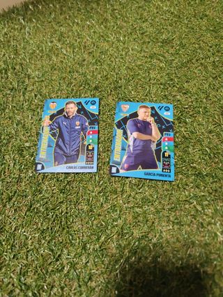 Cartas entrenadores adrenalyn la liga 24 25