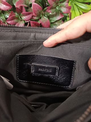 Bolso negro de pelo Parfois 