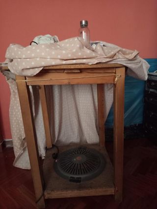 Mesita con brasero